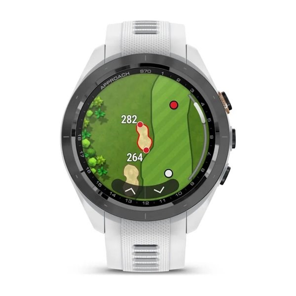 умные часы watch garmin approach s70 42 white 010-02746-10