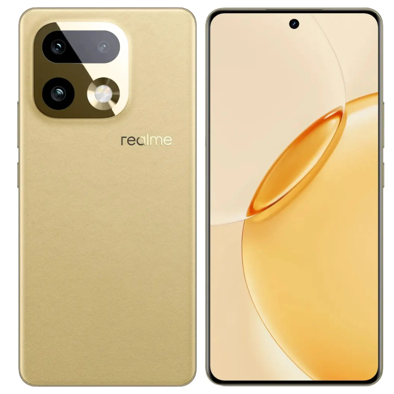 Смартфон Realme 16 Pro Plus 8/256GB Бежевый (Master Gold)