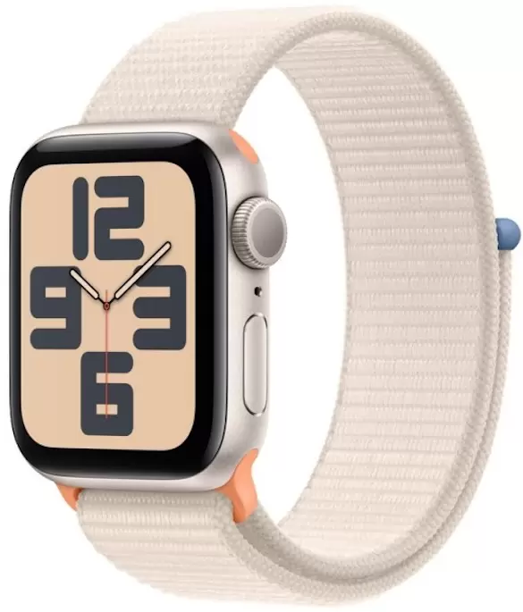 Умные часы Apple Watch SE (2023) 40 Starlight Loop (MR9W3)