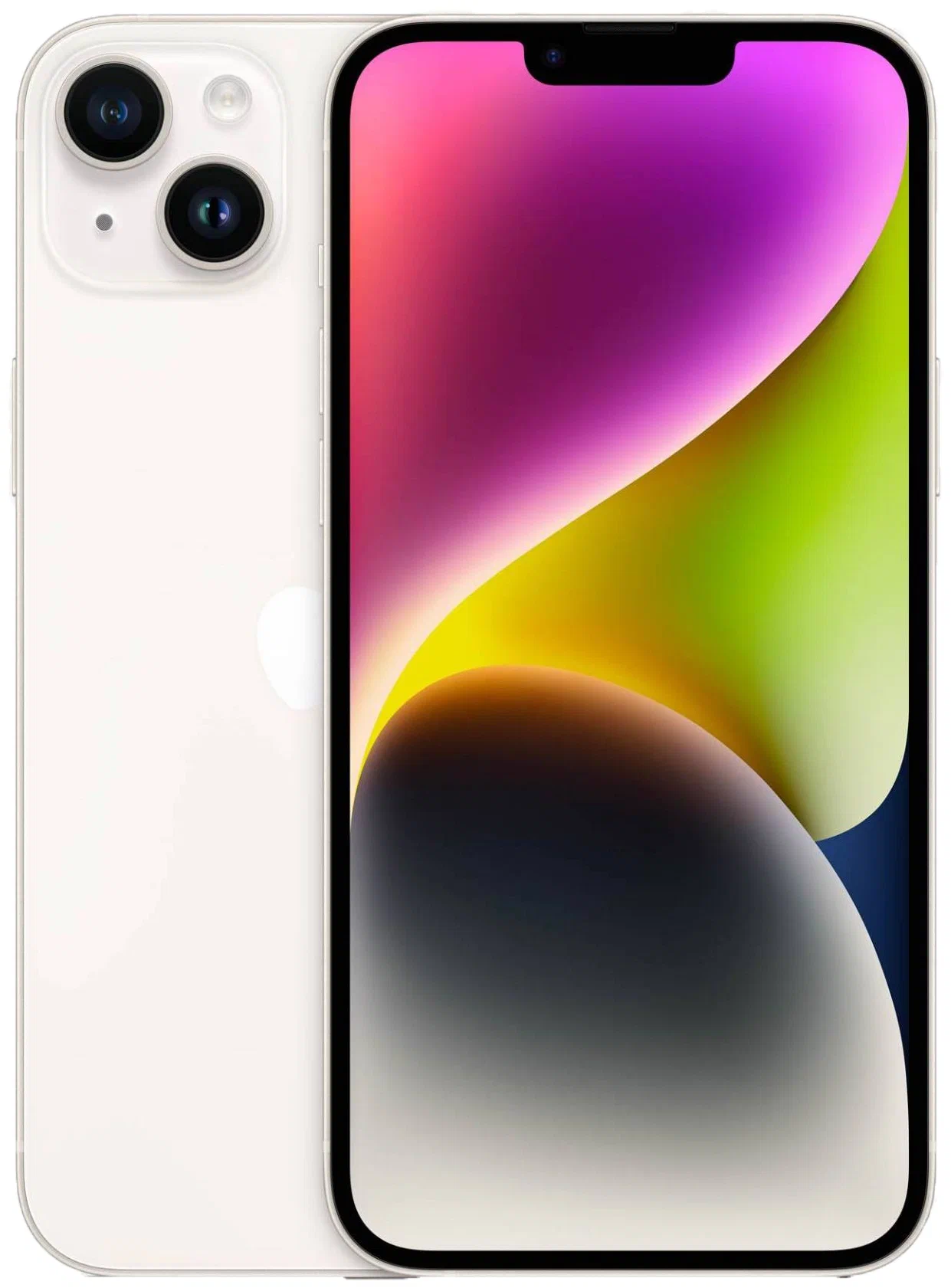 Смартфон iPhone 14 256 Starlight (nano-SIM + eSIM)