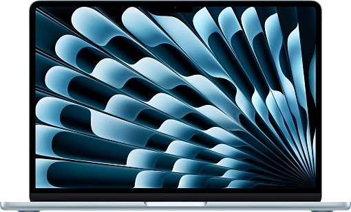 Ноутбук Apple MacBook Air 15 (M5, 10C/10C, 2026), 24/1024 ГБ, Sky Blue (небесно-голубой)