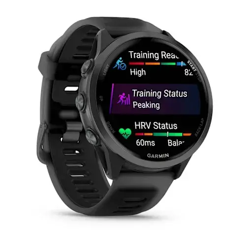 умные часы watch garmin forerunner 570 42 slate gray with black 010-02970-40