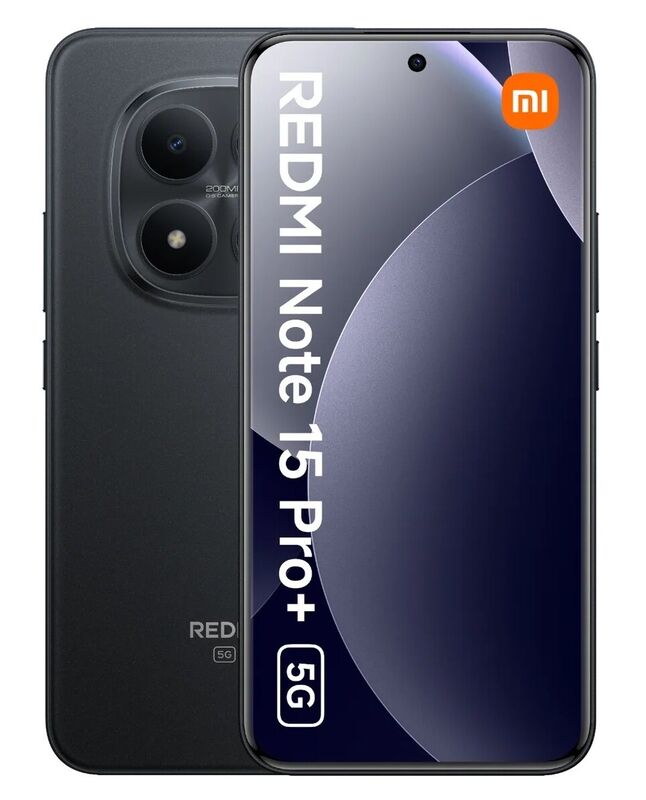 Смартфон Xiaomi Redmi Note 15 Pro Plus 12/512 ГБ Midnight Black