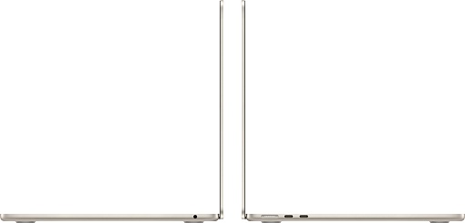 ноутбук apple macbook air 15 (m5, 10c/10c, 2026), 24/1024 гб, starlight (сияющая звезда)