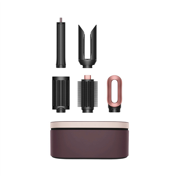 стайлер dyson hs08 airwrap id long barrel ceramic pink/rose gold (diffuser)