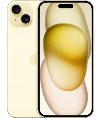 Смартфон Apple iPhone 15 Plus 256 ГБ, Yellow (nano-SIM + eSIM)