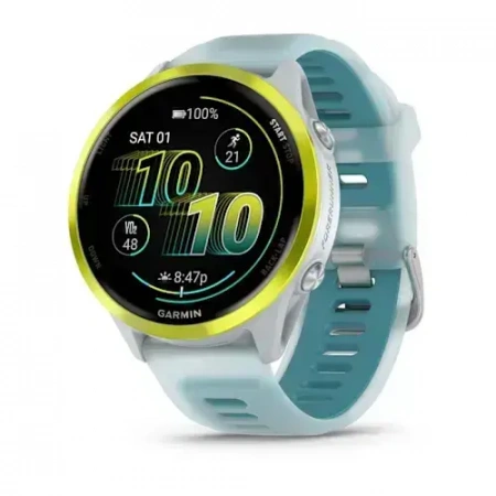 Умные часы Watch Garmin Forerunner 570 47mm Yellow Whitestone/Turquoise 010-02971-01