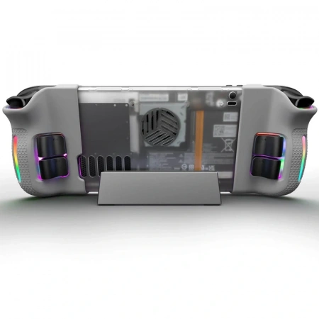 Передняя панель Jsaux Transparent Black Plate for Steam Deck R/Vents Передняя панель Jsaux Transparent Black Plate for Steam Deck R/Vents