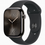 умные часы apple watch s10 46 mm slate titanium case black sport band m/l (mwye3) lte умные часы apple watch s10 46 mm slate titanium case black sport band m/l (mwye3) lte