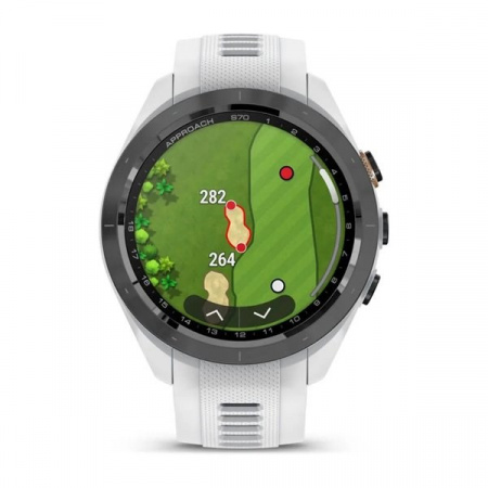 умные часы watch garmin approach s70 42 white 010-02746-10