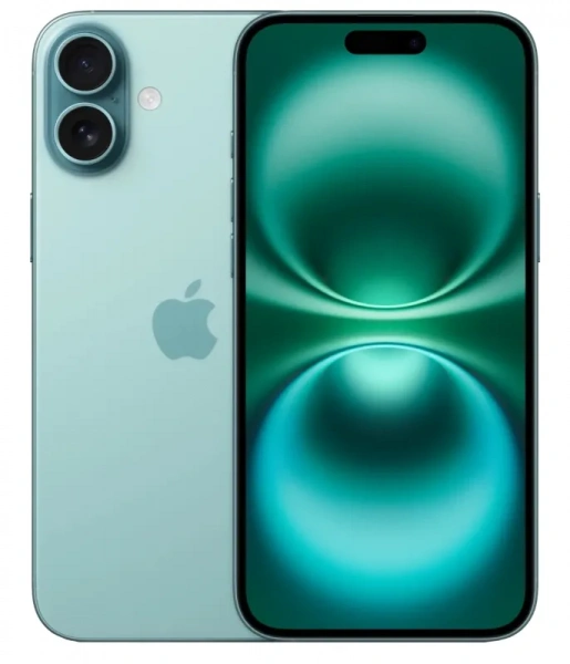 Смартфон Apple iPhone 16 Plus 512 ГБ, Teal (nano-SIM + eSIM)