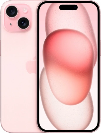 Смартфон Apple iPhone 15 128 ГБ, Pink (nano-SIM + eSIM) Смартфон Apple iPhone 15 128 ГБ, Pink (nano-SIM + eSIM)