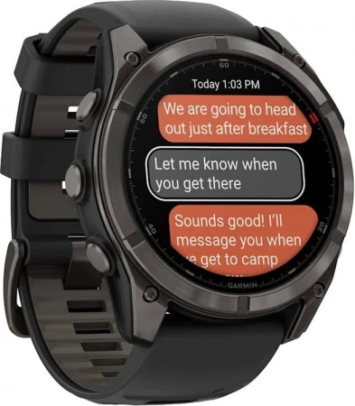 умные часы watch garmin fenix 8 pro 51mm amoled sapphire titanium carbon gray 010-03199-01 умные часы watch garmin fenix 8 pro 51mm amoled sapphire titanium carbon gray 010-03199-01