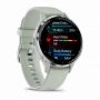 умные часы watch garmin venu 3s silver stainless sage grey 010-02785-51 умные часы watch garmin venu 3s silver stainless sage grey 010-02785-51