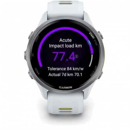 умные часы watch garmin forerunner 970 47mm titanium whitestone/yellow 010-02969-61 умные часы watch garmin forerunner 970 47mm titanium whitestone/yellow 010-02969-61