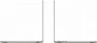ноутбук apple macbook air 13 m2 8/256гб, space gray (mlxw3)