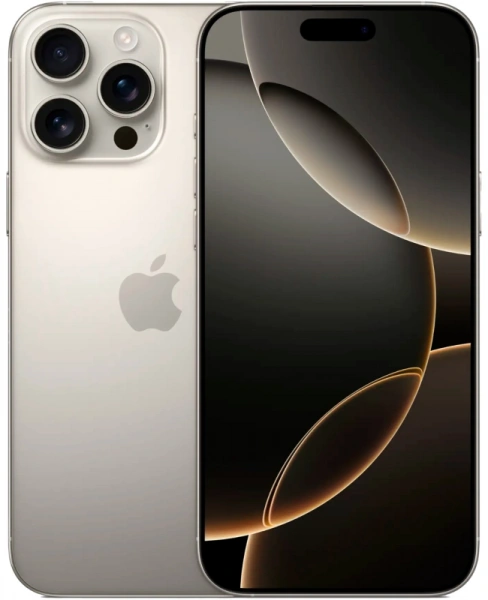 Смартфон Apple iPhone 16 Pro 128 ГБ, Natural Titanium (nano-SIM + nano-SIM)