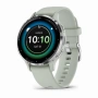 умные часы watch garmin venu 3s silver stainless sage grey 010-02785-51 умные часы watch garmin venu 3s silver stainless sage grey 010-02785-51