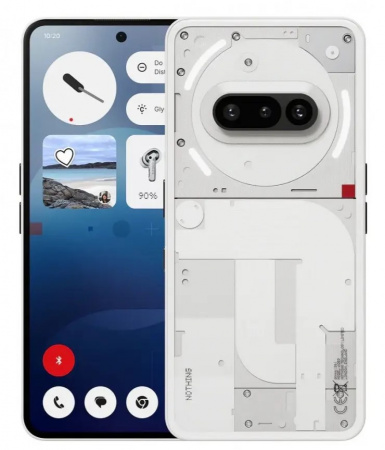 Смартфон Nothing Phone (3A) Pro 12/256 ГБ White Смартфон Nothing Phone (3A) Pro 12/256 ГБ White