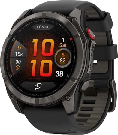 Умные часы Watch Garmin Fenix 8 Pro 51mm Amoled Sapphire Titanium Carbon Gray 010-03199-01 Умные часы Watch Garmin Fenix 8 Pro 51mm Amoled Sapphire Titanium Carbon Gray 010-03199-01