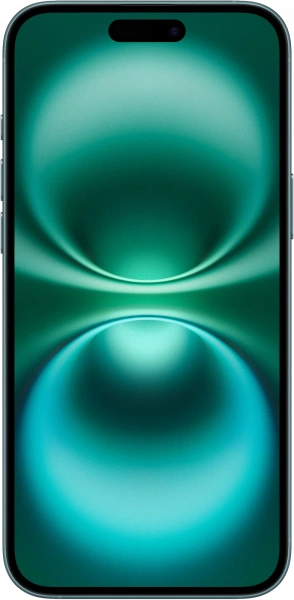 смартфон apple iphone 16 plus 256 гб, teal (nano-sim + esim)