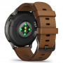 умные часы watch garmin venu 4 45 mm slate black leather brown 010-03014-03 умные часы watch garmin venu 4 45 mm slate black leather brown 010-03014-03