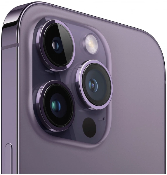 смартфон iphone 14 pro 256 gb deep purple (nano-sim + esim)