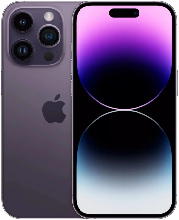 Смартфон iPhone 14 Pro 256 Gb Deep Purple (Nano-sim + eSim)