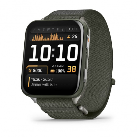 Умные часы Watch Garmin Venu X1 Moss Titanium Caseback Moss Band 010-02980-03 Умные часы Watch Garmin Venu X1 Moss Titanium Caseback Moss Band 010-02980-03