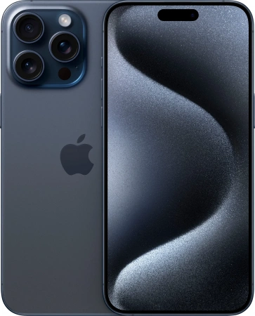 Смартфон Apple iPhone 15 Pro Max 512 ГБ, Blue Titanium (eSIM) Смартфон Apple iPhone 15 Pro Max 512 ГБ, Blue Titanium (eSIM)