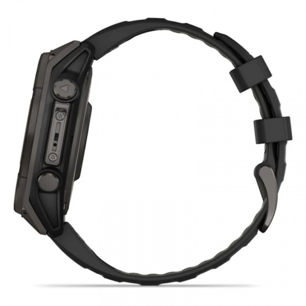 умные часы watch garmin fenix 8 47 solar sapphire titanium carbon gray 010-02906-70