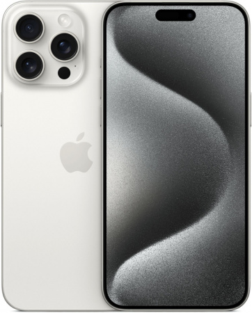 Смартфон Apple iPhone 15 Pro Max 256 ГБ, White Titanium (nano-SIM + nano-SIM) Смартфон Apple iPhone 15 Pro Max 256 ГБ, White Titanium (nano-SIM + nano-SIM)