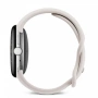 pixel watch 4 41 wi-fi polished silver/porcelain active band pixel watch 4 41 wi-fi polished silver/porcelain active band