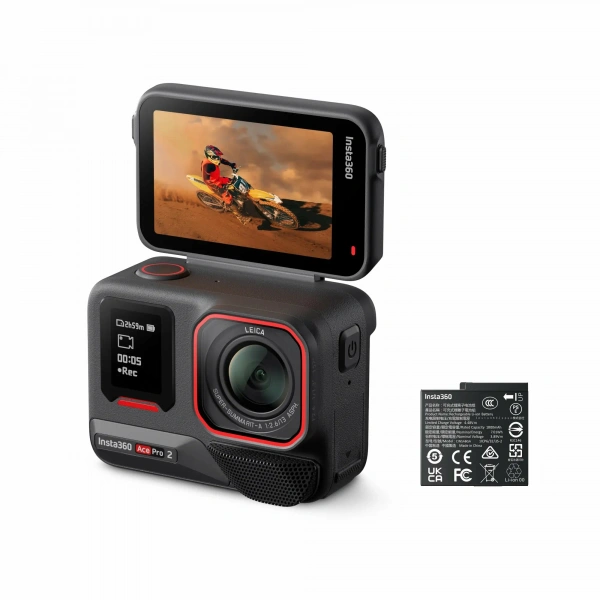 экшн-камера insta360 ace pro 2 dual battery