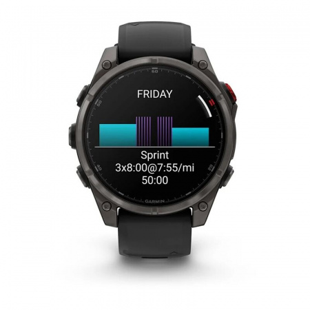 умные часы watch garmin fenix 8 pro 51mm amoled sapphire titanium carbon gray 010-03199-01 умные часы watch garmin fenix 8 pro 51mm amoled sapphire titanium carbon gray 010-03199-01