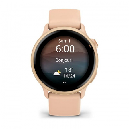 умные часы watch garmin vivoactive 6 pink dawn with pink dawn 010-02985-43