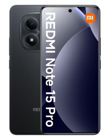Смартфон Xiaomi Redmi Note 15 Pro 12/256 ГБ Midnight Black Смартфон Xiaomi Redmi Note 15 Pro 12/256 ГБ Midnight Black