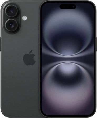 Смартфон Apple iPhone 16 512 ГБ, Black (nano-SIM + eSIM)