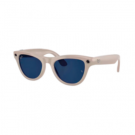 Умные очки Ray-Ban Meta Skyler, RW4010 Shiny Chalky Grey/Sapphire Transitions Умные очки Ray-Ban Meta Skyler, RW4010 Shiny Chalky Grey/Sapphire Transitions