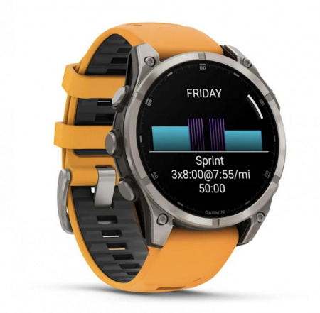 умные часы watch garmin fenix 8 51 amoled sapphire titanium spark orange 010-02905-53 умные часы watch garmin fenix 8 51 amoled sapphire titanium spark orange 010-02905-53