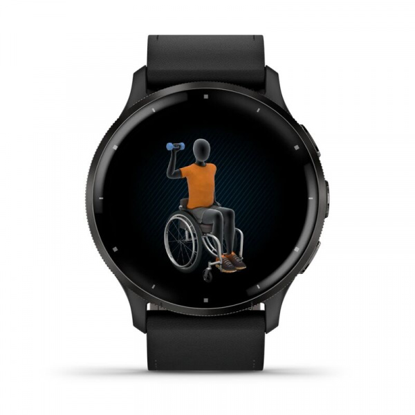умные часы watch garmin venu 3 45 advanced gps smartwatch black 010-02784-51