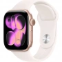 умные часы apple watch s11 42 mm rose gold aluminum case sport band light blush s/m