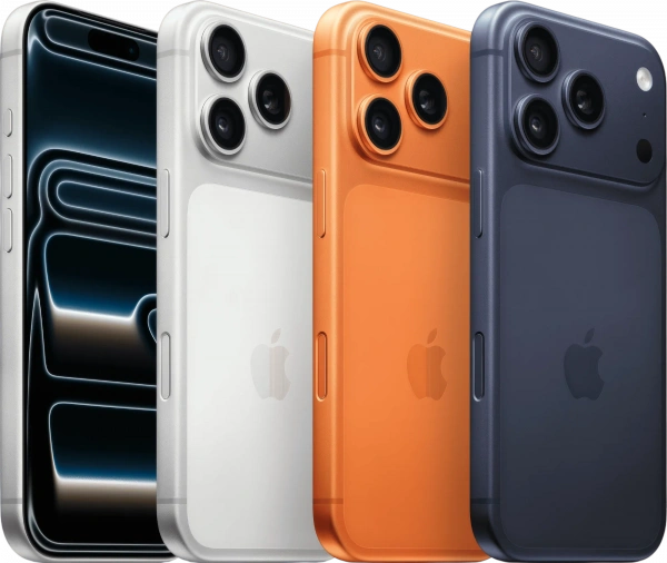 смартфон apple iphone 17 pro max 256 гб, "cеребристый" | silver (esim)