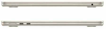ноутбук apple macbook air 13 m2 8/256гб, starlight (mly13)