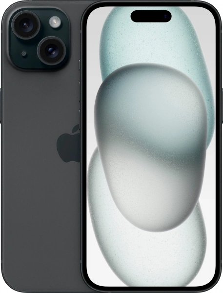 Смартфон Apple iPhone 15 256 ГБ, Black (nano-SIM + eSIM)