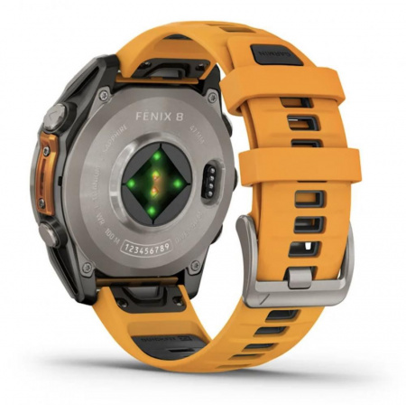 умные часы watch garmin fenix 8 51 amoled sapphire titanium spark orange 010-02905-53 умные часы watch garmin fenix 8 51 amoled sapphire titanium spark orange 010-02905-53