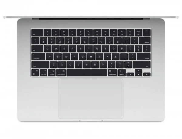 ноутбук apple macbook air 15 (2025) m4 16/256 silver (mw1g3)