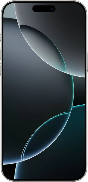 смартфон apple iphone 16 pro 128 гб, white titanium (nano-sim + nano-sim)