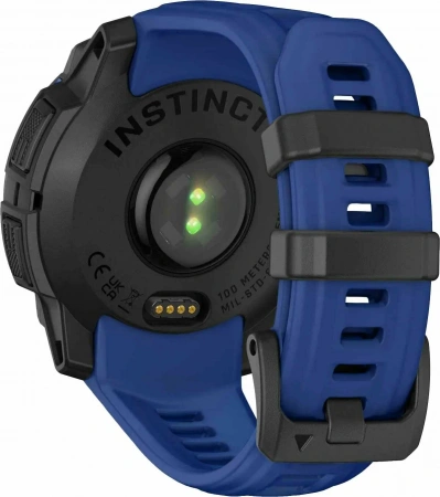умные часы watch garmin instinct 3 50 amoled black with black/bolt blue band 010-03020-03 умные часы watch garmin instinct 3 50 amoled black with black/bolt blue band 010-03020-03