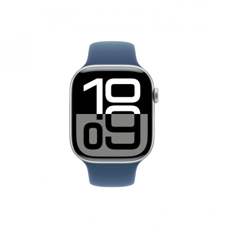 умные часы apple watch s10 42 mm silver aluminum case sport band s/m